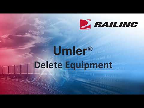 Umler: Delete Equipment
