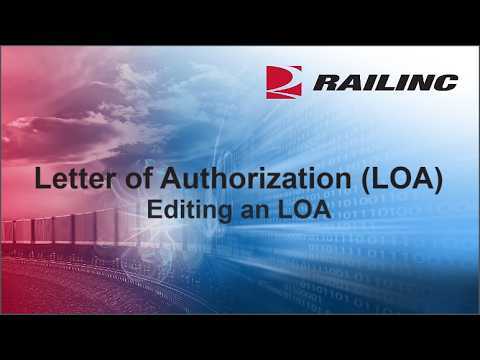 LOA: Editing