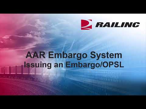 Embargo: Issue an Embargo