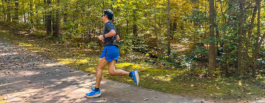 Employee participating in the 2024 Railinc 5K