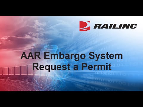 Embargo: Request a Permit