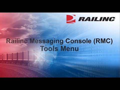 RMC: Tools Menu